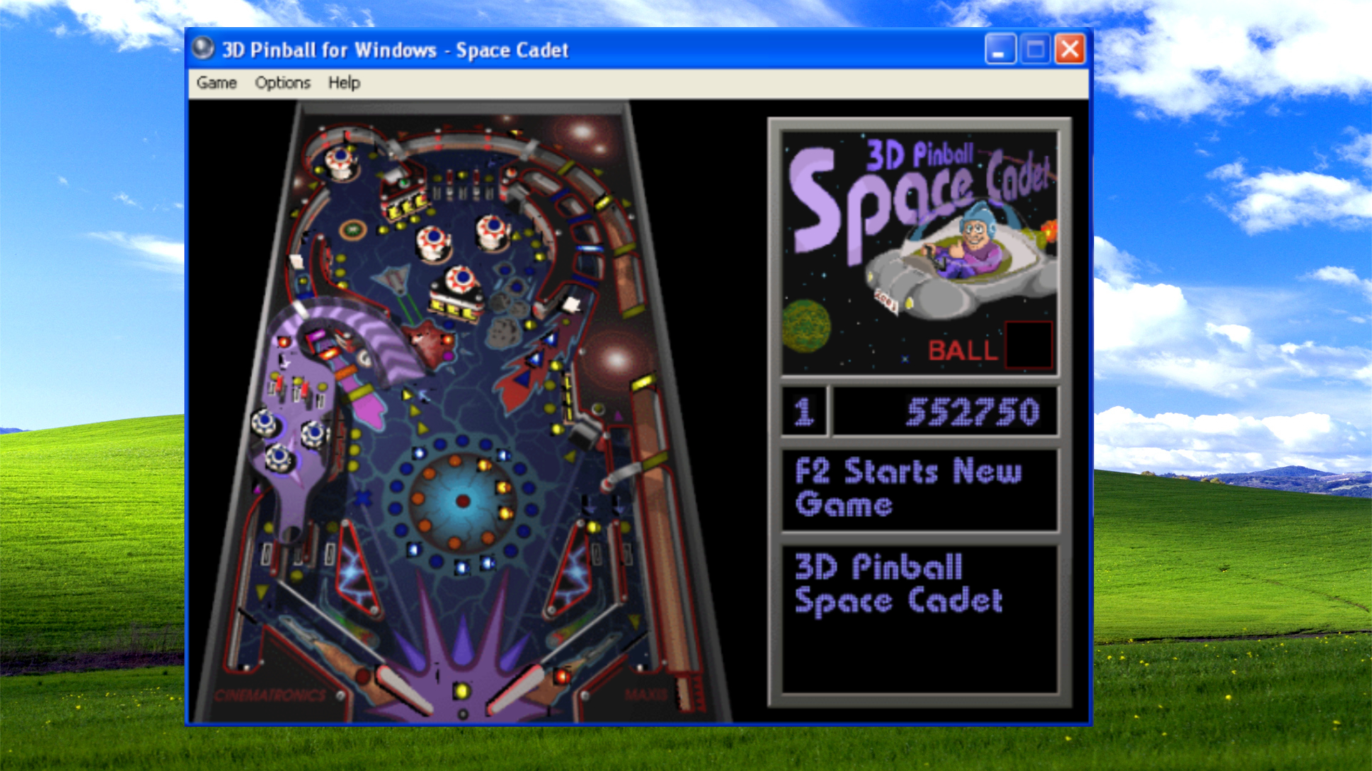 That's why the legendary Windows pinball game, Space Cadet, disappeared without a trace