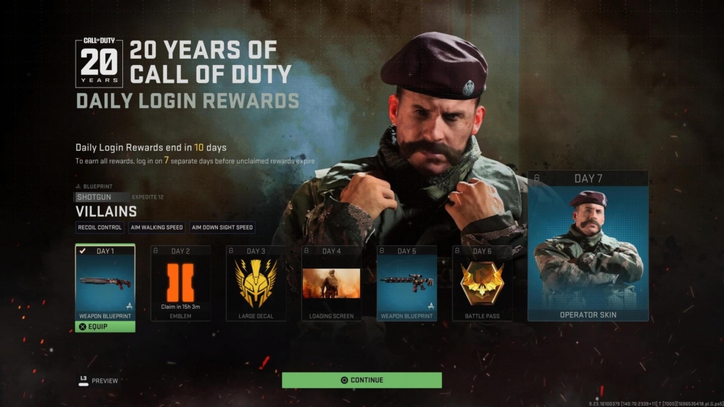 Call of Duty évforduló