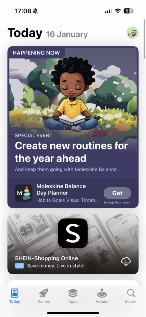 Apple App Store 2024 januárjában