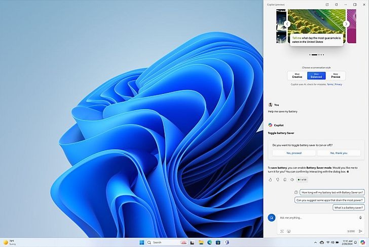Windows 11 Co-Pilot