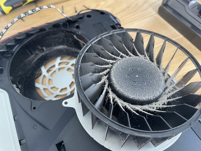 PlayStation 5 ventilátor