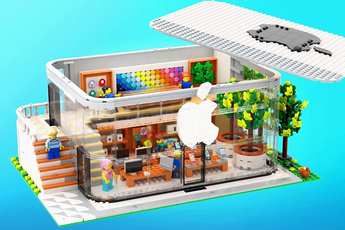 Apple Store LEGO