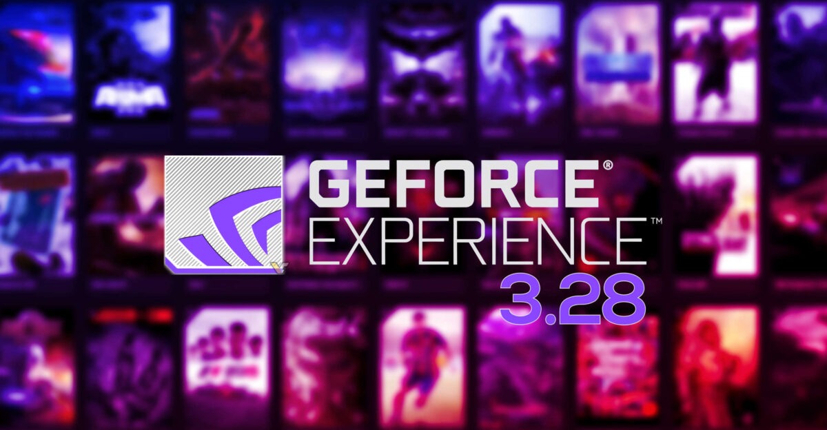Nvidia Geforce Experience 3.28