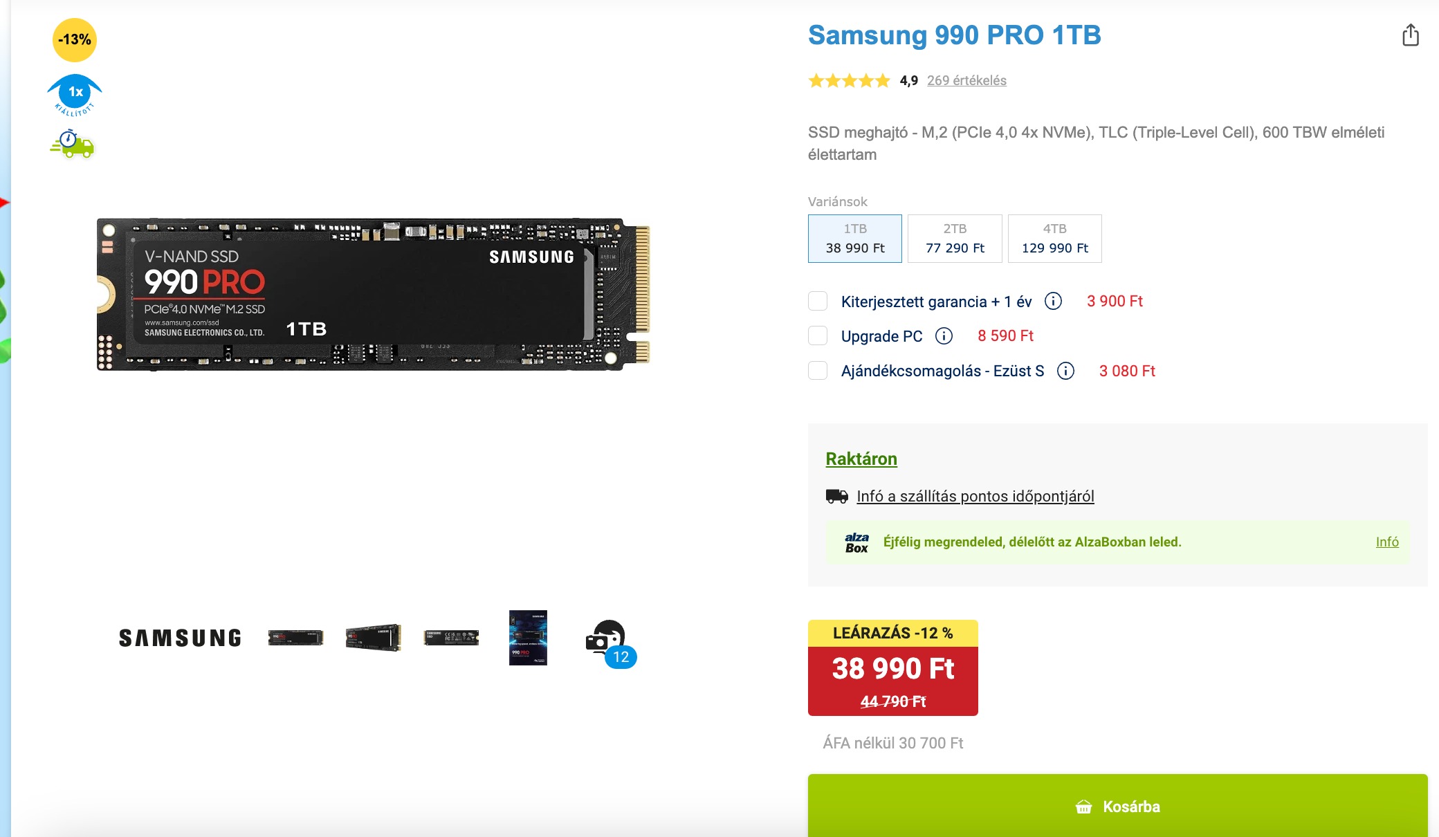 Samsung 990 Pro SSD