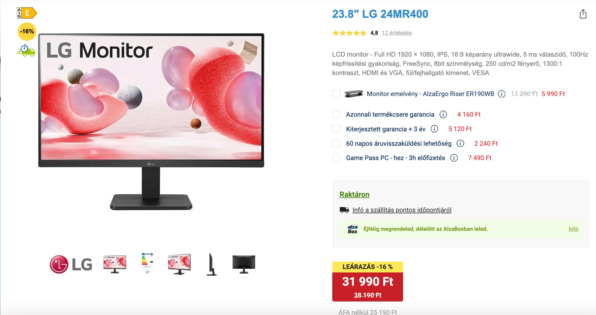 LG gamer monitor