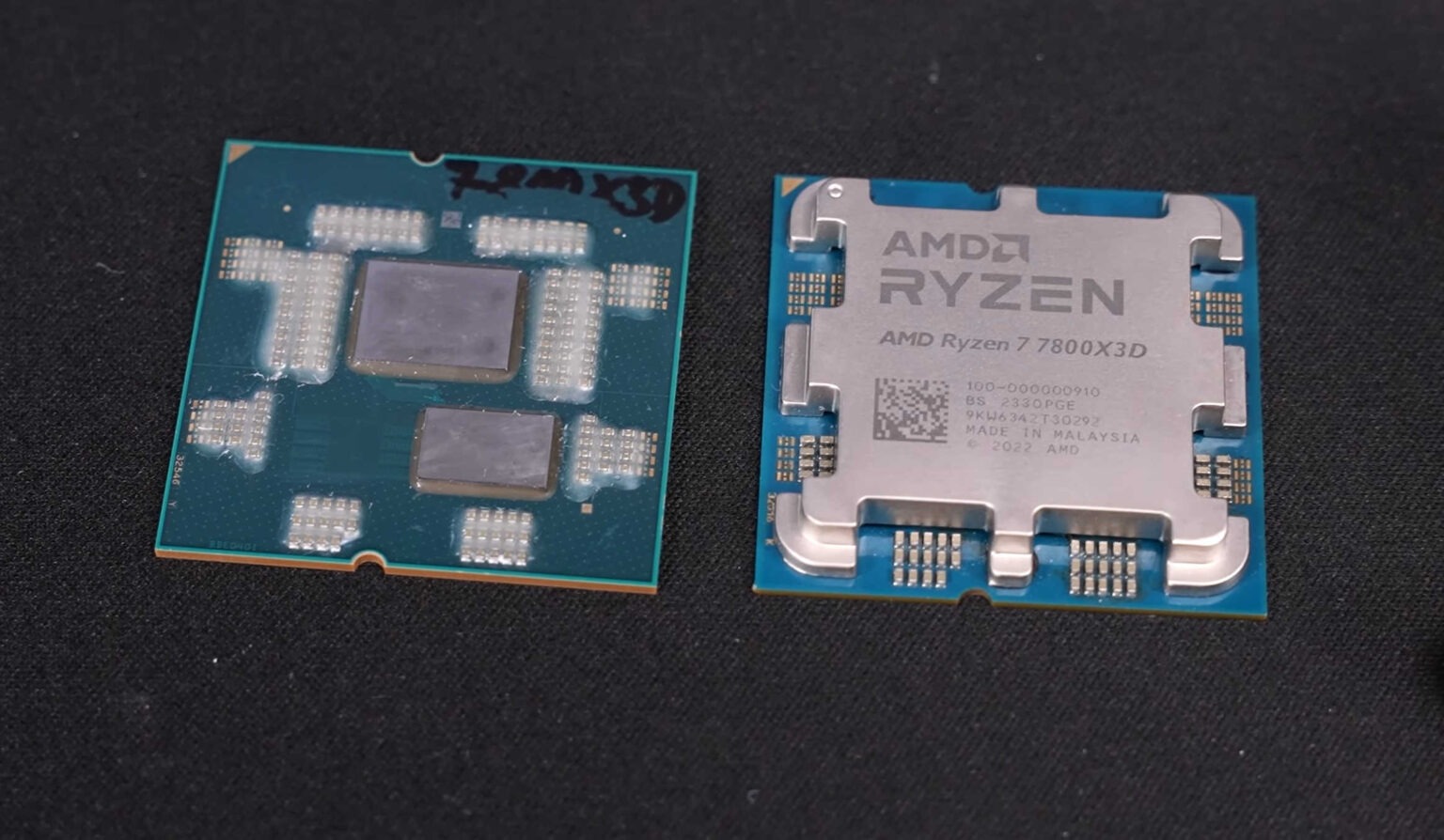 A kamu AMD Ryzen 7800X3D