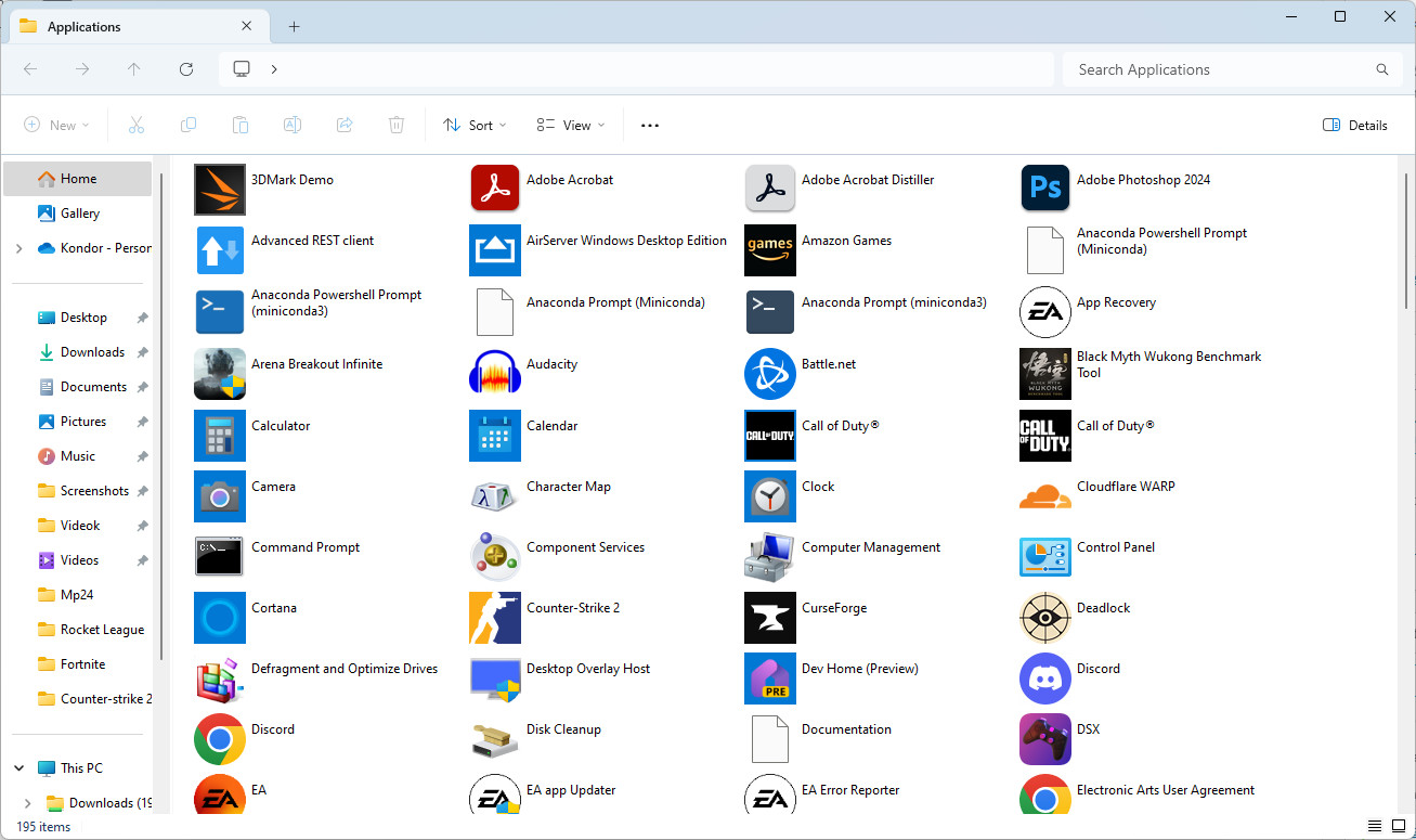 A Windows fájlkezelőben is menedzselhetjük