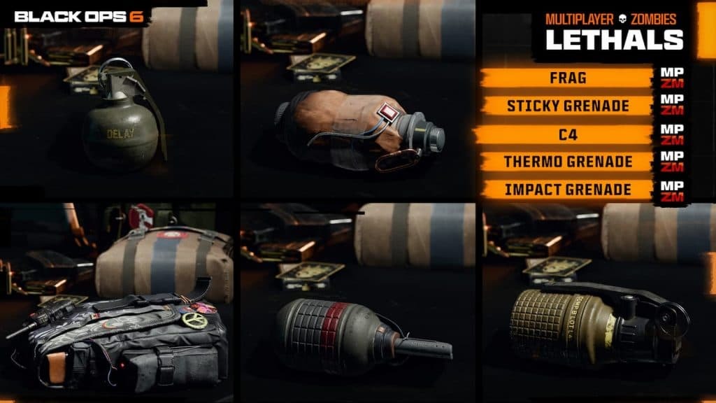 Black Ops 6 tárgyak