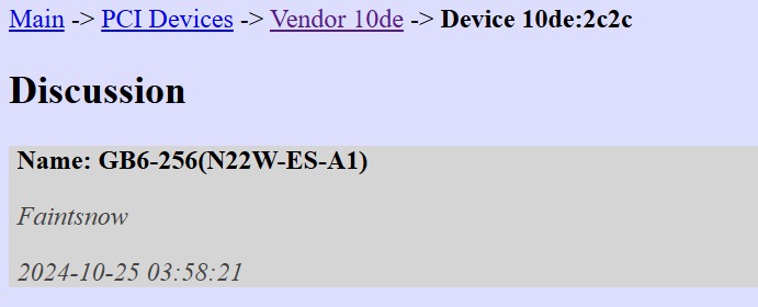 Felkerültek az Nvidia RTX 50 azonosítók a PCI-LIST weboldalára
