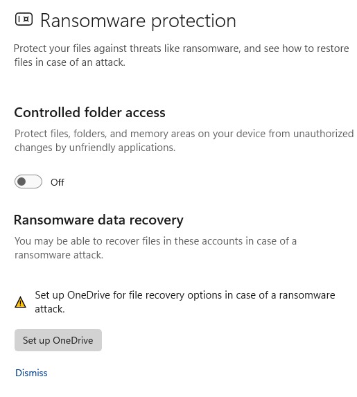Előfordulhat, hogy be kell külön állítani a Windows OneDrive-ot