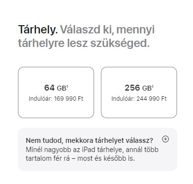 Már a hazai Apple - iPad oldal is frissült