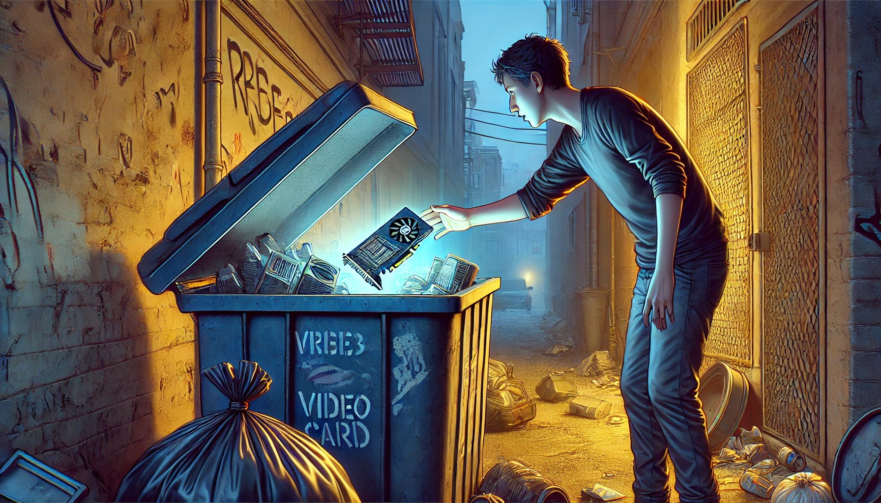 Különleges helyről került elő az Nvidia kártya