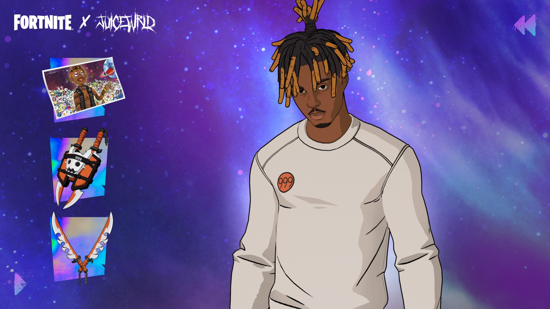 Fortnite x Juice WRLD szett