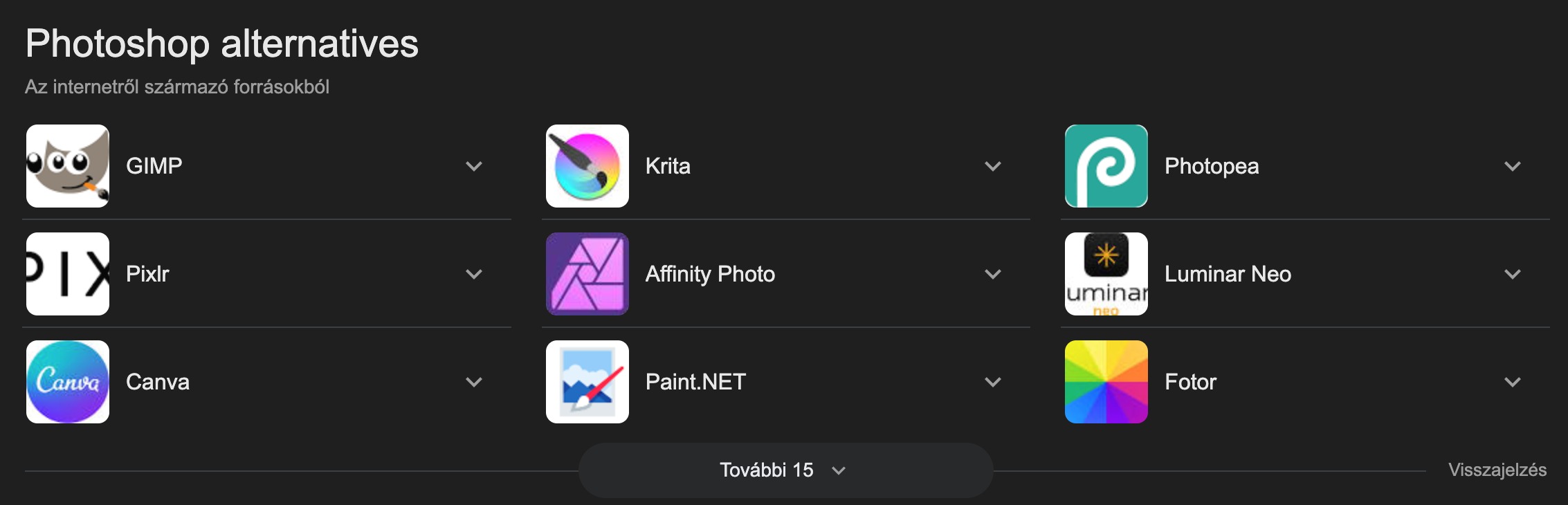 Photoshop alternatívák eddig is voltak szép számmal