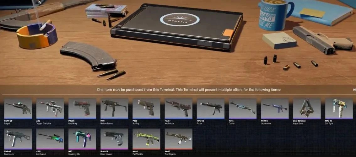 Genesis Terminal a CS2-ben