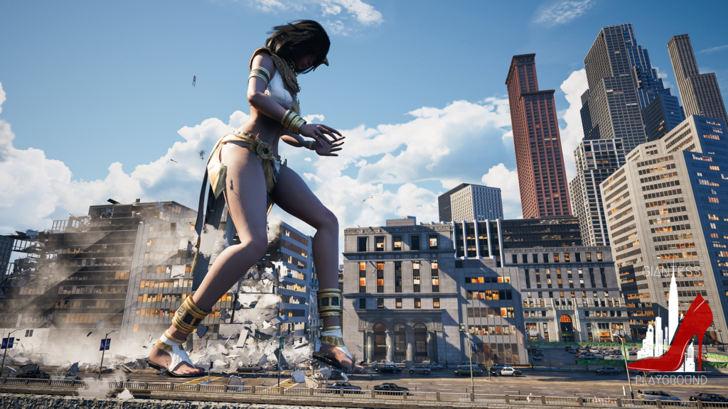 Godzilla módjára pusztíthatsz a jó csajokkal ebben az eszement újdonságban