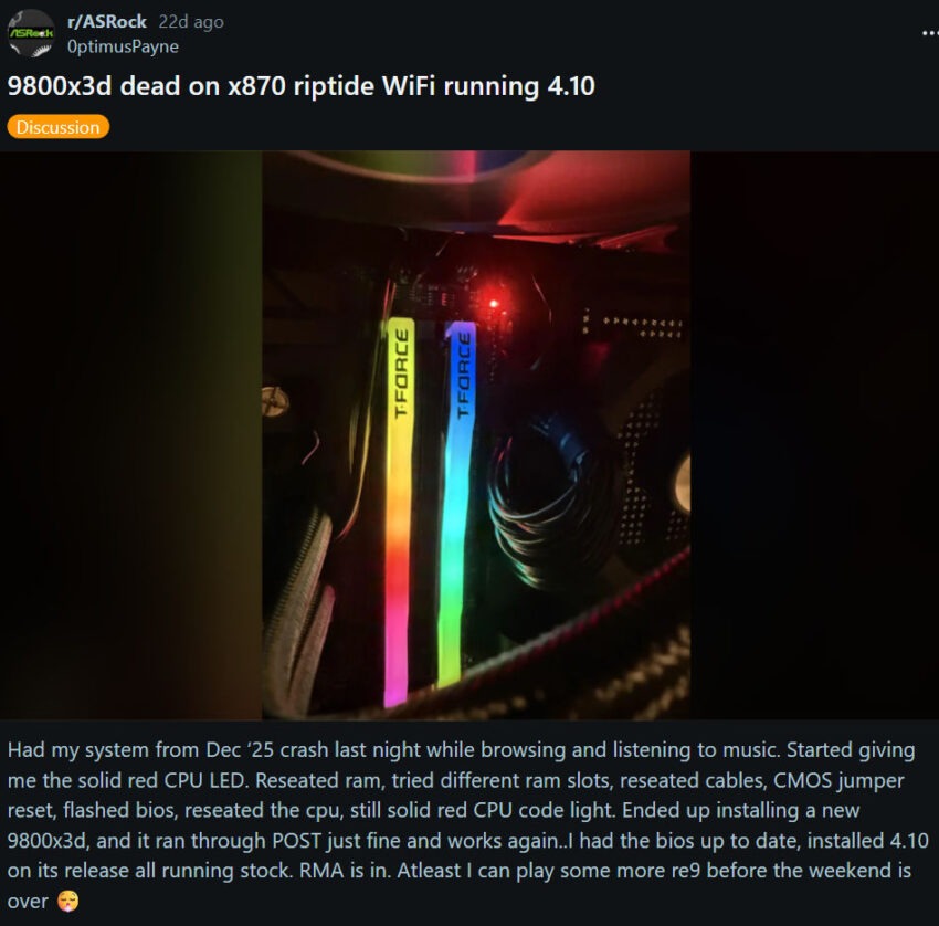 Továbbra is gyilkolják az AMD processzorokat az ASRock alaplapok