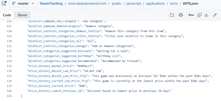 Az árulkodó kódrészletek a Steam új frissítésében