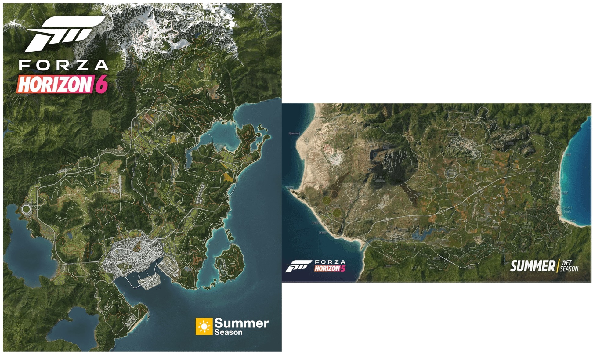 A vertikális kiterjedés magáért beszél, ám azért nem lett annyira hatalmas az új pálya sem - Forza Horizon 